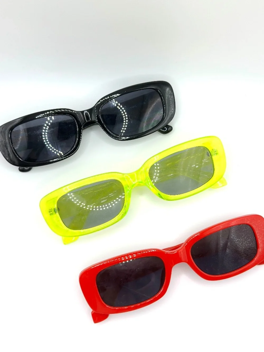 Tri color sunglasses set